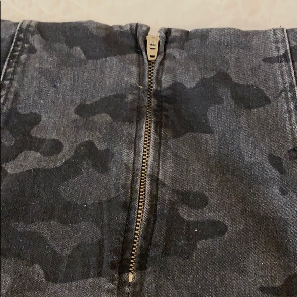 Brand New Free People Camo Skirt - Picture 9 of 10